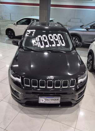 JEEP COMPASS 2.0 16V FLEX LONGITUDE AUTOMÁTICO JEEP COMPASS 2.0 16V FLEX LONGITUDE AUTOMÁTICO